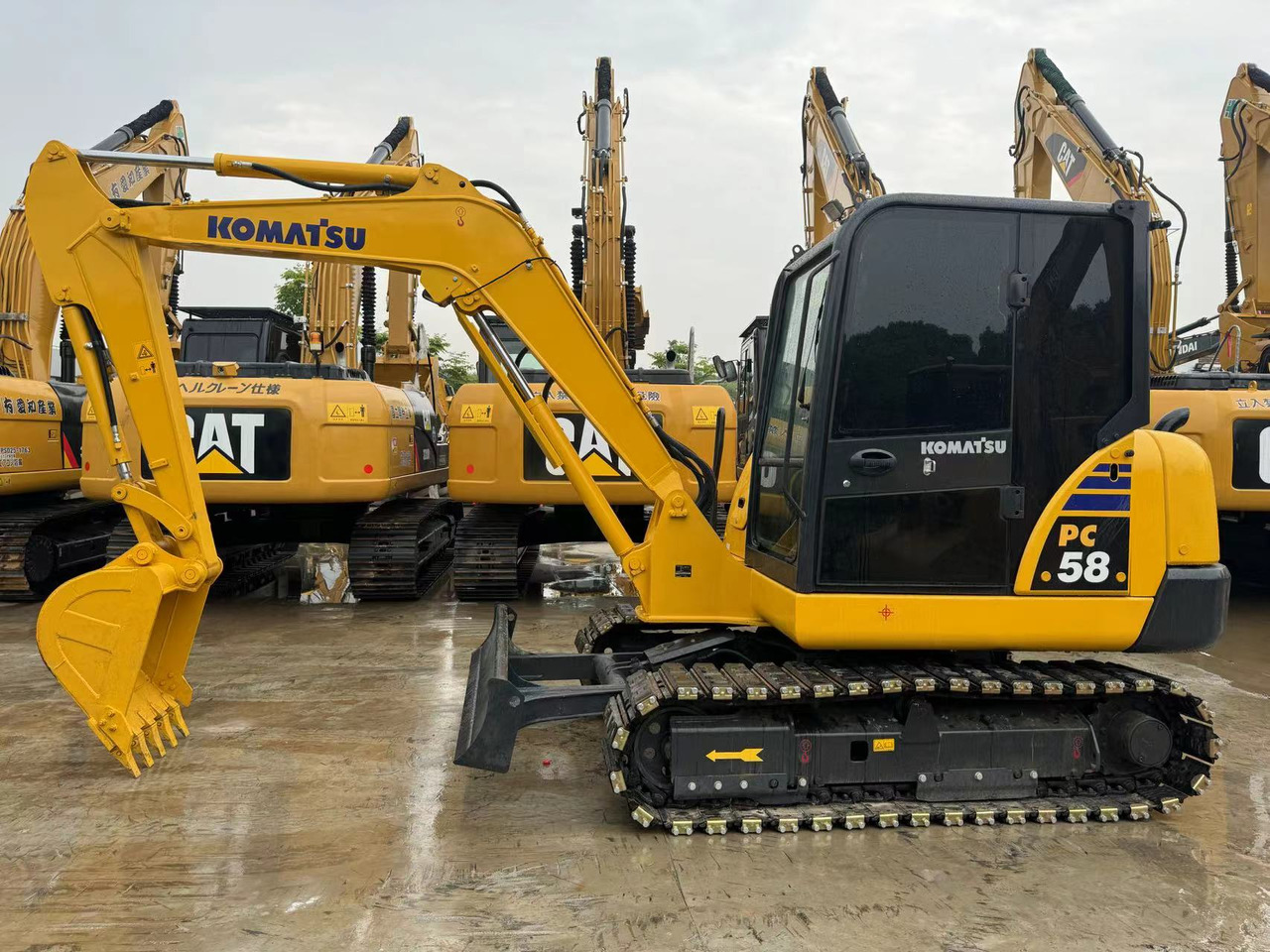 KOMATSU 5 ton Excavator PC55MR, PC56, PC58 Landscaping Excavator - Miniekskavator: foto 1 KOMATSU 5 ton Excavator PC55MR, PC56, PC58 Landscaping Excavator - Miniekskavator: foto 1