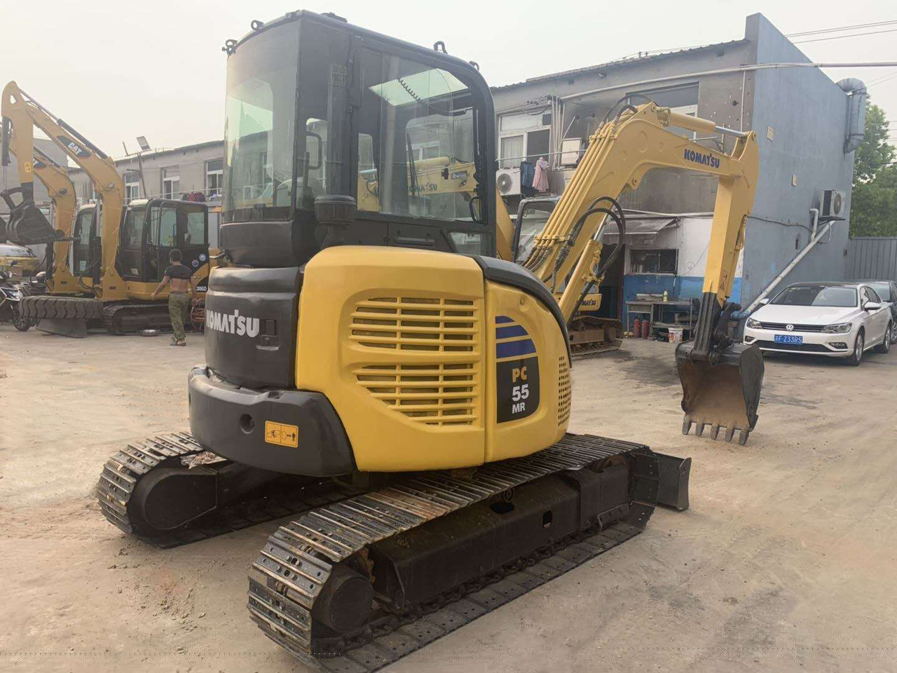 KOMATSU excavator 5 ton mini excavator Komatsu PC55MR, PC50MR - Miniekskavator: foto 2 KOMATSU excavator 5 ton mini excavator Komatsu PC55MR, PC50MR - Miniekskavator: foto 2
