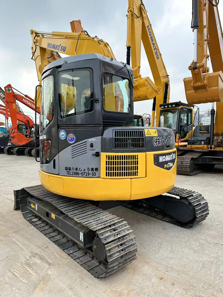 Komatsu PC78US Mini Excavator Good Price on Sale - Ekskavator me zinxhirë: foto 3 Komatsu PC78US Mini Excavator Good Price on Sale - Ekskavator me zinxhirë: foto 3