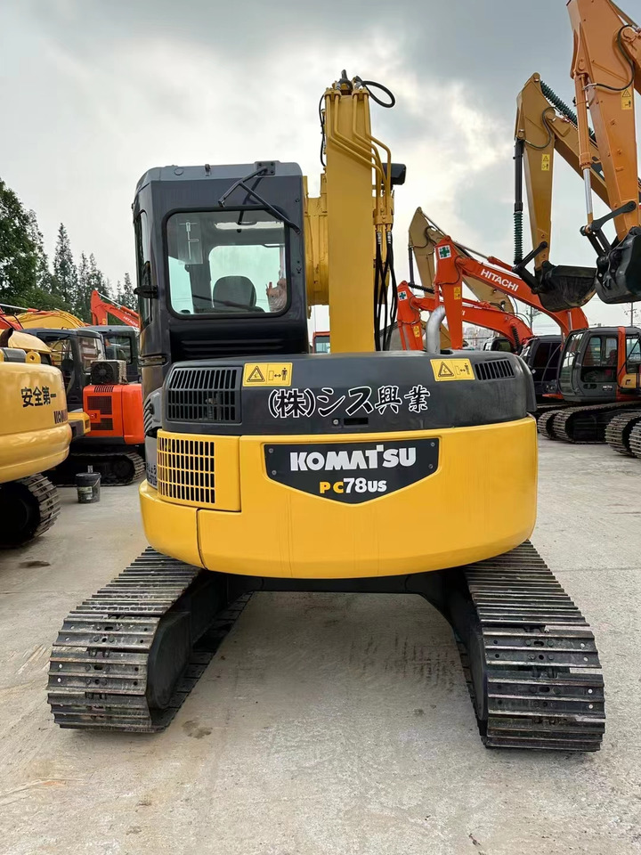 Komatsu PC78US Mini Excavator Good Price on Sale - Ekskavator me zinxhirë: foto 5 Komatsu PC78US Mini Excavator Good Price on Sale - Ekskavator me zinxhirë: foto 5