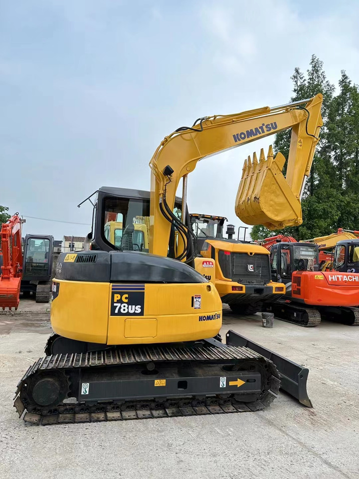 Komatsu PC78US Mini Excavator Good Price on Sale - Ekskavator me zinxhirë: foto 1 Komatsu PC78US Mini Excavator Good Price on Sale - Ekskavator me zinxhirë: foto 1