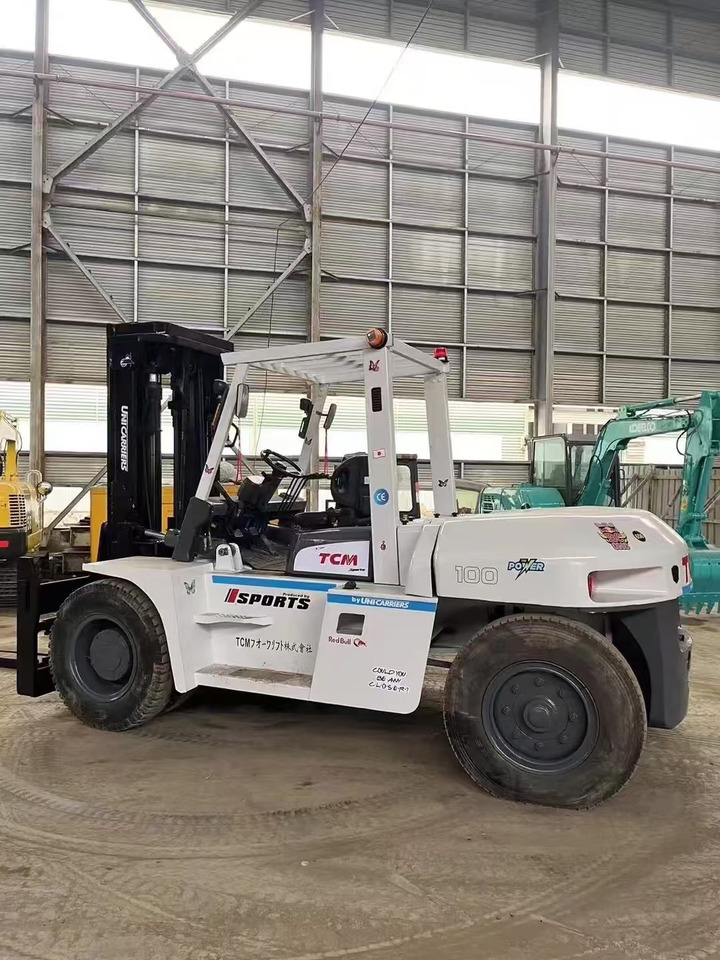TCM 10 ton Diesel Forklift FD100 with Fork Positioner - Pirun më naftë: foto 5 TCM 10 ton Diesel Forklift FD100 with Fork Positioner - Pirun më naftë: foto 5