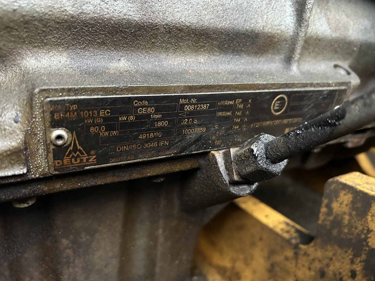 DEUTZ BF4M1013EC - Motori për Ekskavator: foto 4 DEUTZ BF4M1013EC - Motori për Ekskavator: foto 4