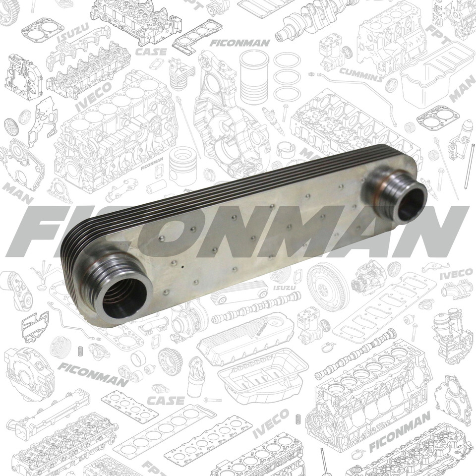 FPT IVECO CASE Cursor9 Euro 6 F2CFE612 A/B/D F2CFE614A*B041/F2CGE614F*V004 5802431166 OIL COOLER CORE 504127469 504130575 5801389774 - Ftohës vaji për Kamioni: foto 1 FPT IVECO CASE Cursor9 Euro 6 F2CFE612 A/B/D F2CFE614A*B041/F2CGE614F*V004 5802431166 OIL COOLER CORE 504127469 504130575 5801389774 - Ftohës vaji për Kamioni: foto 1