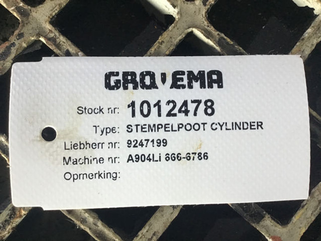 Liebherr A902 INDUSTRIAL / A902 Li / A904 INDUSTRIAL / A904C Li / A912 Li / A914 Li / A914B Li - Cilindri hidraulik: foto 3 Liebherr A902 INDUSTRIAL / A902 Li / A904 INDUSTRIAL / A904C Li / A912 Li / A914 Li / A914B Li - Cilindri hidraulik: foto 3