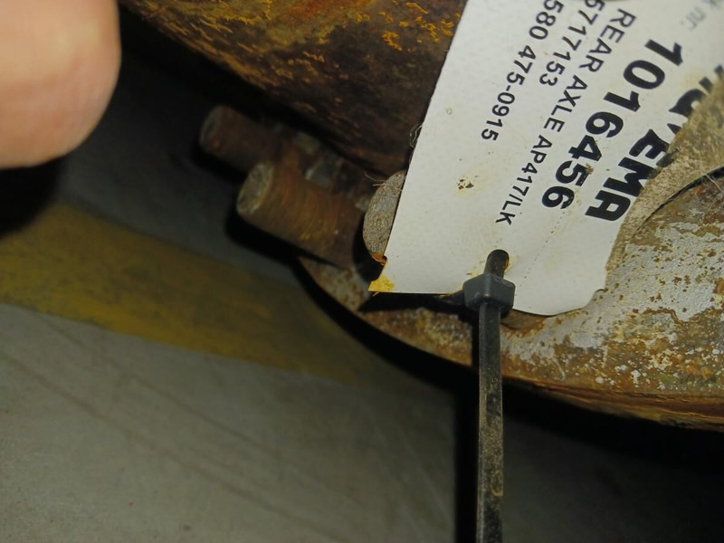 Liebherr AP417/LK Rear Axle - Aksi i pasmë: foto 2 Liebherr AP417/LK Rear Axle - Aksi i pasmë: foto 2