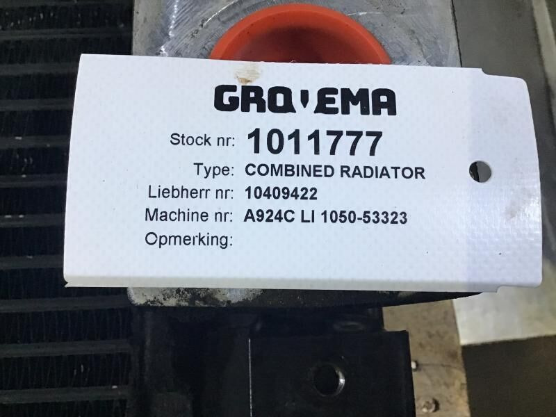 Liebherr COMBINED RADIATOR - Radiatori: foto 3 Liebherr COMBINED RADIATOR - Radiatori: foto 3