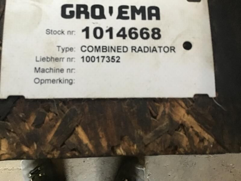 Liebherr Combined Radiator - Radiatori: foto 3 Liebherr Combined Radiator - Radiatori: foto 3