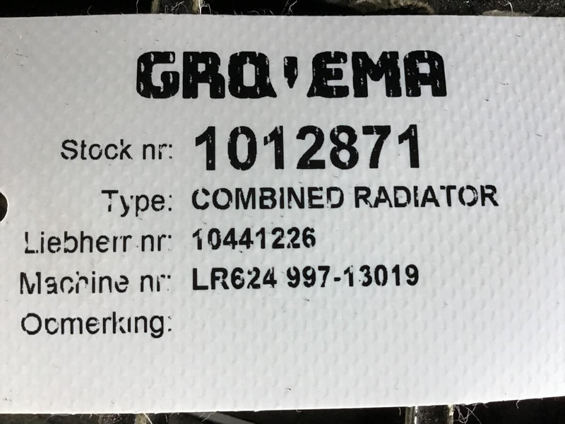 Liebherr Combined Radiator - Radiatori: foto 2 Liebherr Combined Radiator - Radiatori: foto 2