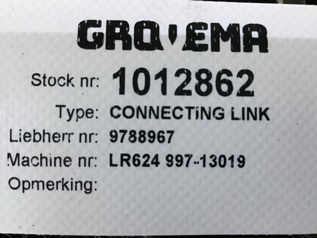 Liebherr Connecting Link - Bashkues i shpejtë: foto 2 Liebherr Connecting Link - Bashkues i shpejtë: foto 2