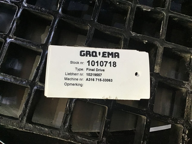 Liebherr Final Drive - Pezullimi: foto 5 Liebherr Final Drive - Pezullimi: foto 5