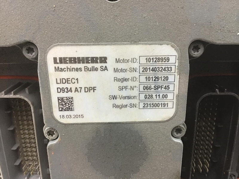 Liebherr Motor Control Device - ECU: foto 2 Liebherr Motor Control Device - ECU: foto 2