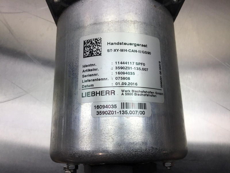 Liebherr Pilo Control Unit - Leva e marsheve: foto 2 Liebherr Pilo Control Unit - Leva e marsheve: foto 2