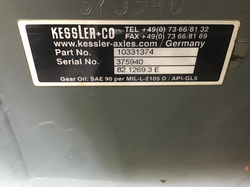 Liebherr Rearaxle - Aksi i pasmë: foto 3 Liebherr Rearaxle - Aksi i pasmë: foto 3