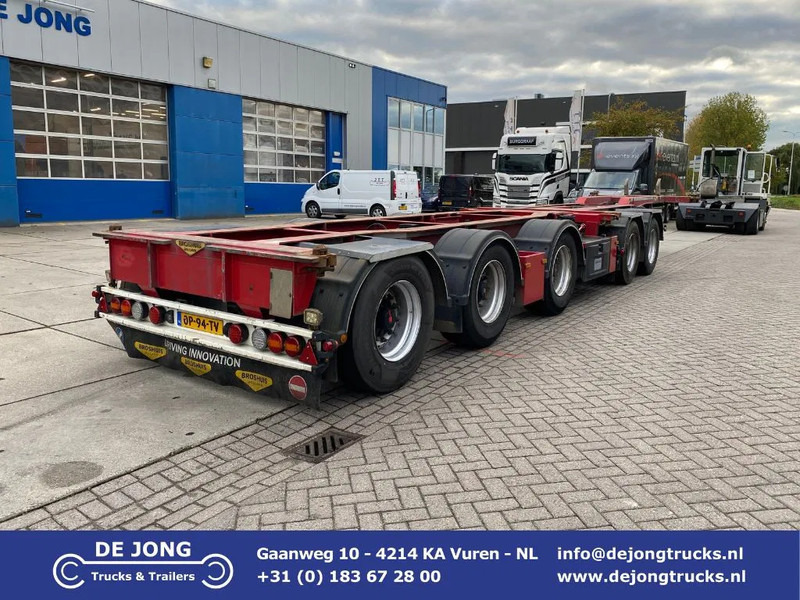 Broshuis 2 Connect 5 AKCC / 5 Axles / 3x Steering / 3x Lift Axle - Transportjer kontejnerësh/ Gjysmë rimorkio me karroceri të çmontueshme: foto 1 Broshuis 2 Connect 5 AKCC / 5 Axles / 3x Steering / 3x Lift Axle - Transportjer kontejnerësh/ Gjysmë rimorkio me karroceri të çmontueshme: foto 1