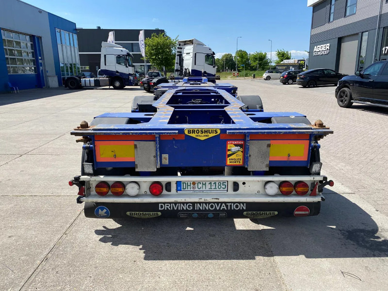 Broshuis 2Connect 2AKCC / 4 Axles / 3x Steering Axle / 2x Lift Axle - Transportjer kontejnerësh/ Gjysmë rimorkio me karroceri të çmontueshme: foto 2 Broshuis 2Connect 2AKCC / 4 Axles / 3x Steering Axle / 2x Lift Axle - Transportjer kontejnerësh/ Gjysmë rimorkio me karroceri të çmontueshme: foto 2