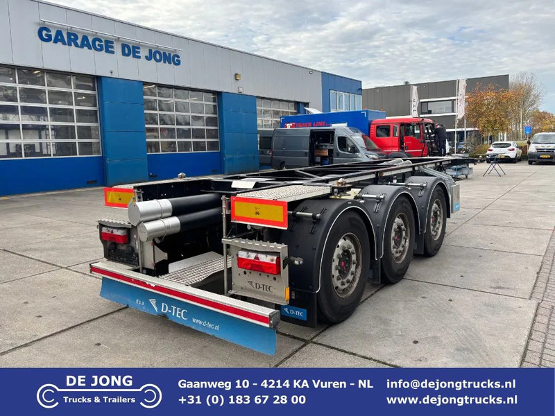 D-Tec CC-20-3-T / 20 FT ADR Tank Chassis / SAF Disc - Transportjer kontejnerësh/ Gjysmë rimorkio me karroceri të çmontueshme: foto 1 D-Tec CC-20-3-T / 20 FT ADR Tank Chassis / SAF Disc - Transportjer kontejnerësh/ Gjysmë rimorkio me karroceri të çmontueshme: foto 1