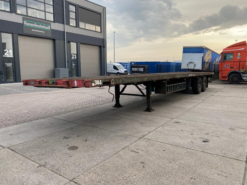 Flandria Plateau Trailer with Twist-Locks / BPW + Drums - Gjysmë rimorkio e hapur/ Platformë: foto 4 Flandria Plateau Trailer with Twist-Locks / BPW + Drums - Gjysmë rimorkio e hapur/ Platformë: foto 4