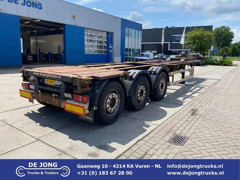 Krone SD Chassis / ADR / 2x Extendable / MB + Disc / 2x Lift Axle - Transportjer kontejnerësh/ Gjysmë rimorkio me karroceri të çmontueshme: foto 1 Krone SD Chassis / ADR / 2x Extendable / MB + Disc / 2x Lift Axle - Transportjer kontejnerësh/ Gjysmë rimorkio me karroceri të çmontueshme: foto 1