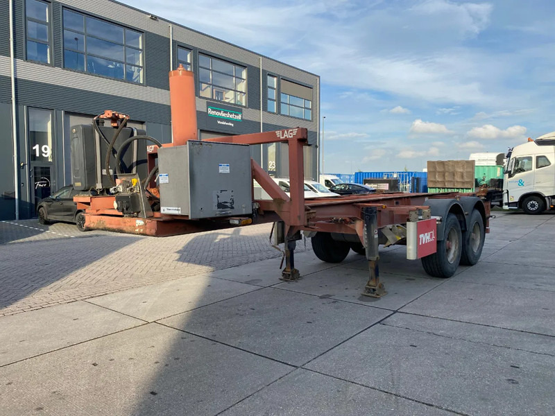 LAG 20 FT Tipping chassis / kiepchassis / Electric Tipping - Transportjer kontejnerësh/ Gjysmë rimorkio me karroceri të çmontueshme: foto 3 LAG 20 FT Tipping chassis / kiepchassis / Electric Tipping - Transportjer kontejnerësh/ Gjysmë rimorkio me karroceri të çmontueshme: foto 3