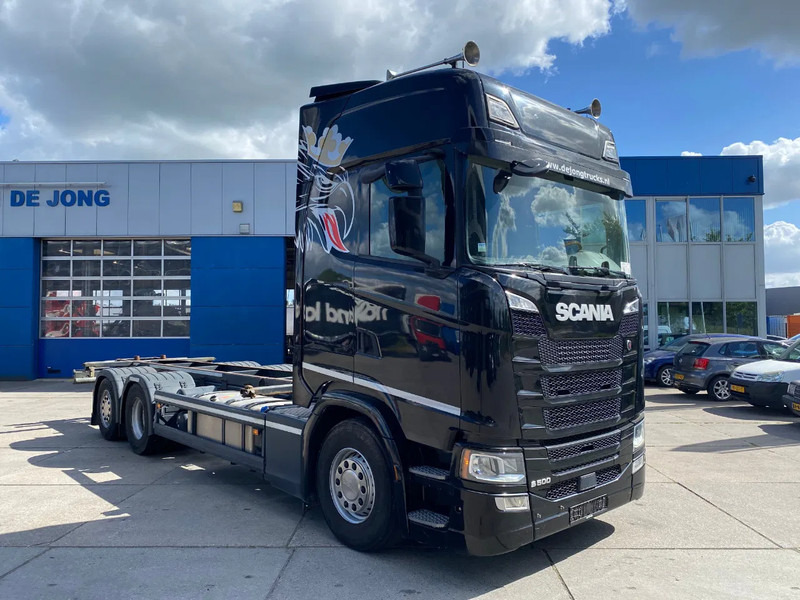 Scania S500 NGS BDF / Retarder / 6x2 / 2x Tank - Transportjer kontejnerësh/ Kamion me karroceri të çmontueshme: foto 3 Scania S500 NGS BDF / Retarder / 6x2 / 2x Tank - Transportjer kontejnerësh/ Kamion me karroceri të çmontueshme: foto 3