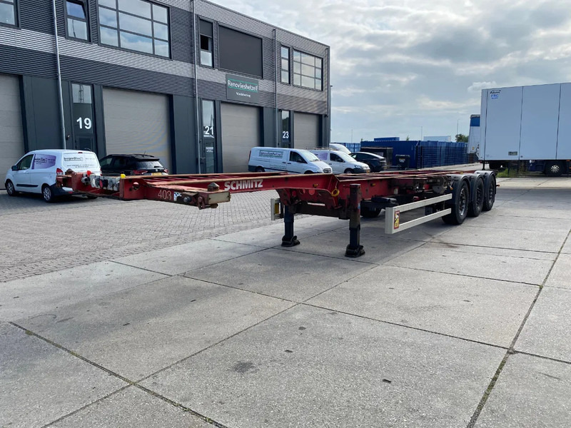 Schmitz Cargobull SCF 24 G Chassis / SAF + Disc / 1x Extendable / Lift axle - Transportjer kontejnerësh/ Gjysmë rimorkio me karroceri të çmontueshme: foto 4 Schmitz Cargobull SCF 24 G Chassis / SAF + Disc / 1x Extendable / Lift axle - Transportjer kontejnerësh/ Gjysmë rimorkio me karroceri të çmontueshme: foto 4