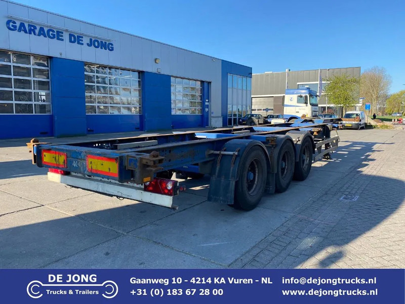 TURBO'S HOET 40 FT / BPW + Disc / 1x Lift Axle / 4690 KG! - Transportjer kontejnerësh/ Gjysmë rimorkio me karroceri të çmontueshme: foto 1 TURBO'S HOET 40 FT / BPW + Disc / 1x Lift Axle / 4690 KG! - Transportjer kontejnerësh/ Gjysmë rimorkio me karroceri të çmontueshme: foto 1