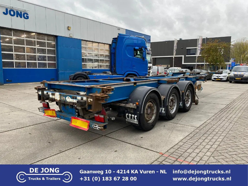 Van Hool 3B0079 / 2x Extendable / SAF Disc - Transportjer kontejnerësh/ Gjysmë rimorkio me karroceri të çmontueshme: foto 1 Van Hool 3B0079 / 2x Extendable / SAF Disc - Transportjer kontejnerësh/ Gjysmë rimorkio me karroceri të çmontueshme: foto 1