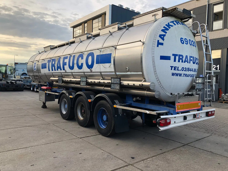 Van Hool Tank / 33.280 LT / 4 compartments / ADR / Inox - Gjysmë rimorkio me bot: foto 3 Van Hool Tank / 33.280 LT / 4 compartments / ADR / Inox - Gjysmë rimorkio me bot: foto 3