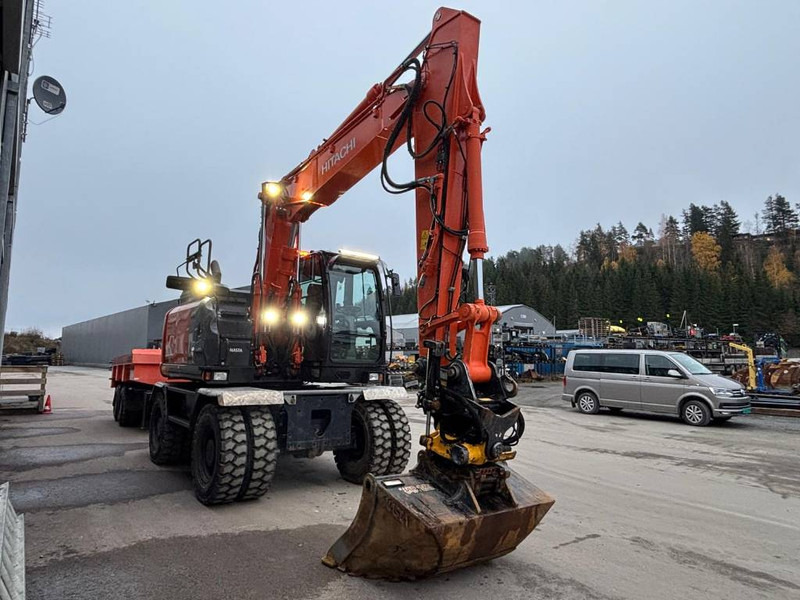 Hitachi ZX 145 W-6 - Ekskavator me goma: foto 4 Hitachi ZX 145 W-6 - Ekskavator me goma: foto 4