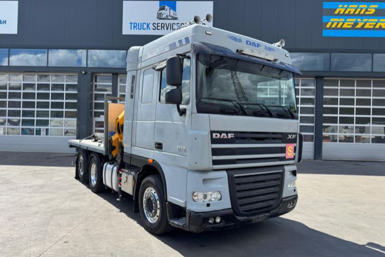 DAF XF510 Effer 255-5 6x2 SZM/Pritsche - Kamion me vinç: foto 4 DAF XF510 Effer 255-5 6x2 SZM/Pritsche - Kamion me vinç: foto 4
