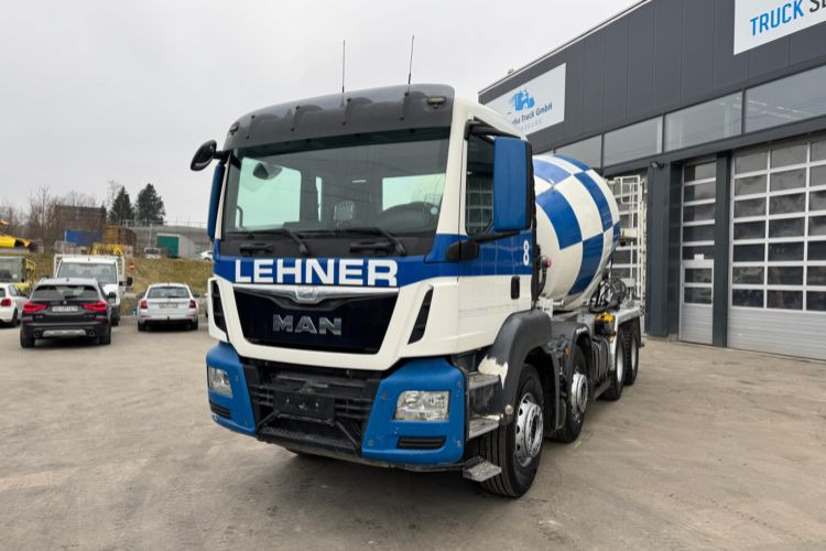MAN TGS 32.400 8x4 Stetter 9m3 - Autobetoniere: foto 1 MAN TGS 32.400 8x4 Stetter 9m3 - Autobetoniere: foto 1