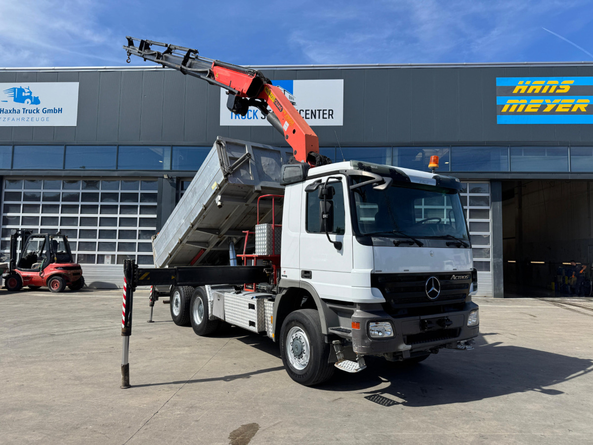 Kamion me vinç MERCEDES Actros 2641 6x4-4 PK29000-7 Kipper: foto 13