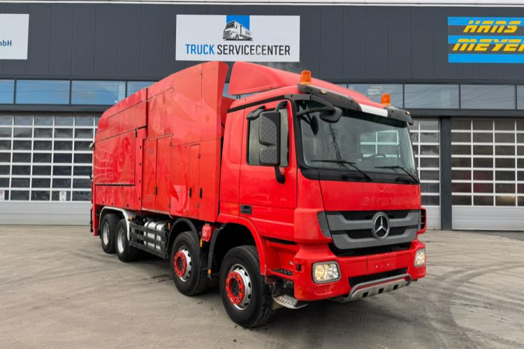 Mercedes-Benz Actros 4144 8x4 MTS Saugbagger - Kamion me vakuum: foto 2 Mercedes-Benz Actros 4144 8x4 MTS Saugbagger - Kamion me vakuum: foto 2