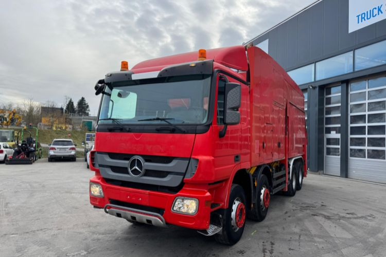 Mercedes-Benz Actros 4144 8x4 MTS Saugbagger - Kamion me vakuum: foto 1 Mercedes-Benz Actros 4144 8x4 MTS Saugbagger - Kamion me vakuum: foto 1