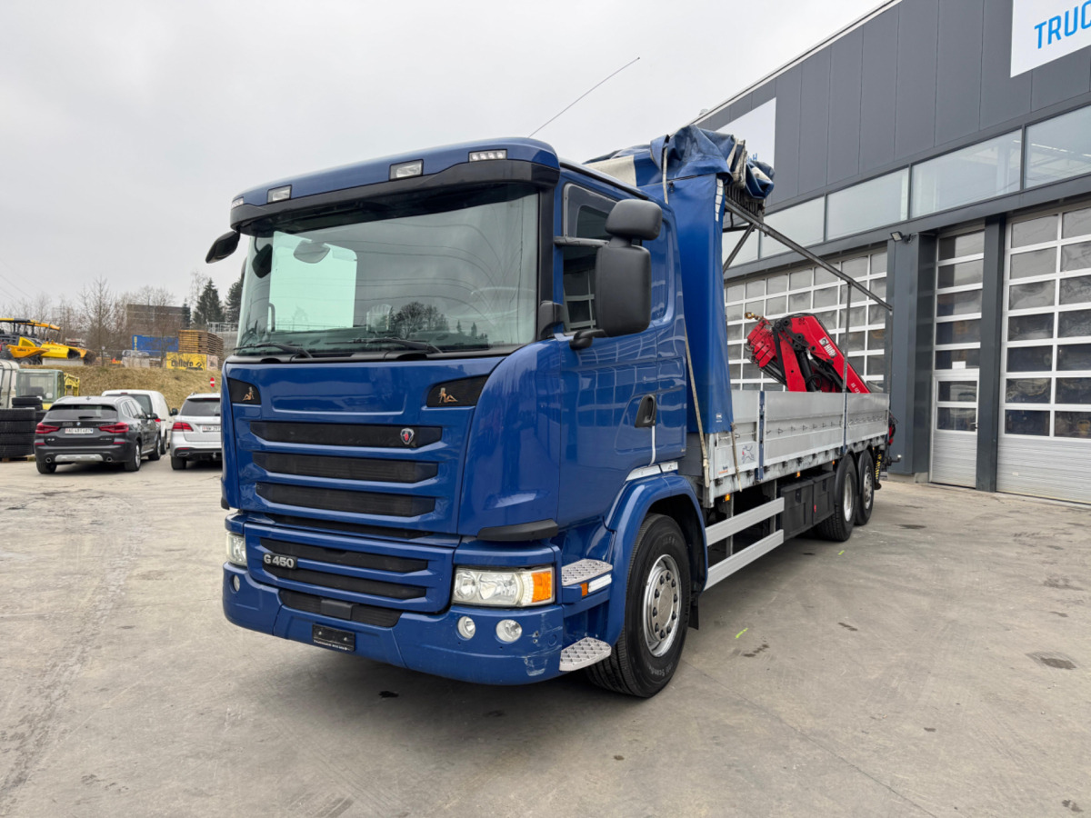 SCANIA G450 6x2 Hiab 122-4 - Kamion me vinç: foto 2 SCANIA G450 6x2 Hiab 122-4 - Kamion me vinç: foto 2