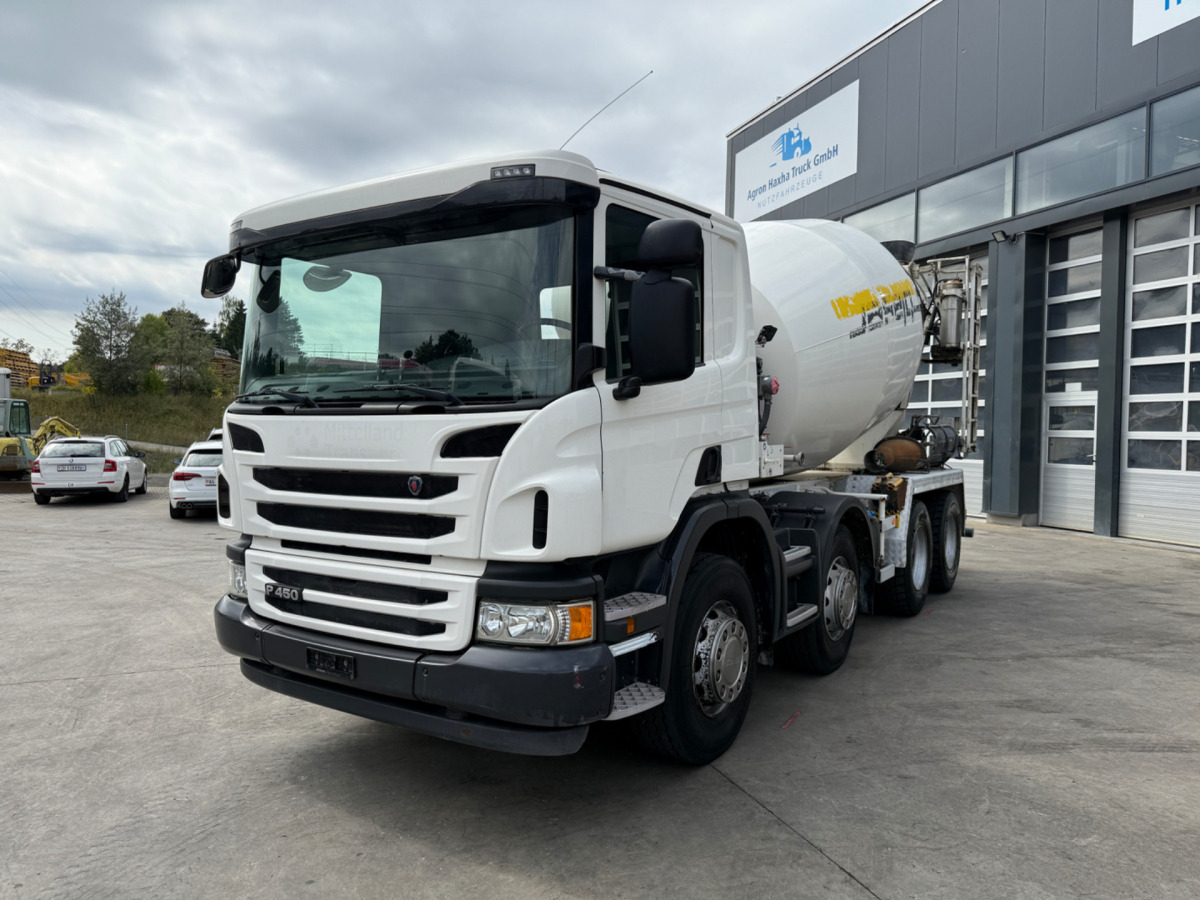 Autobetoniere SCANIA P450 8x4 Stetter 9m3: foto 1