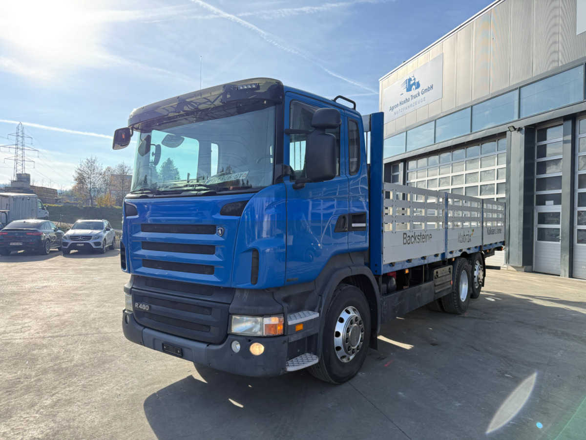 SCANIA R480 6x2 Alu - Kamion me karroceri të hapur: foto 1 SCANIA R480 6x2 Alu - Kamion me karroceri të hapur: foto 1