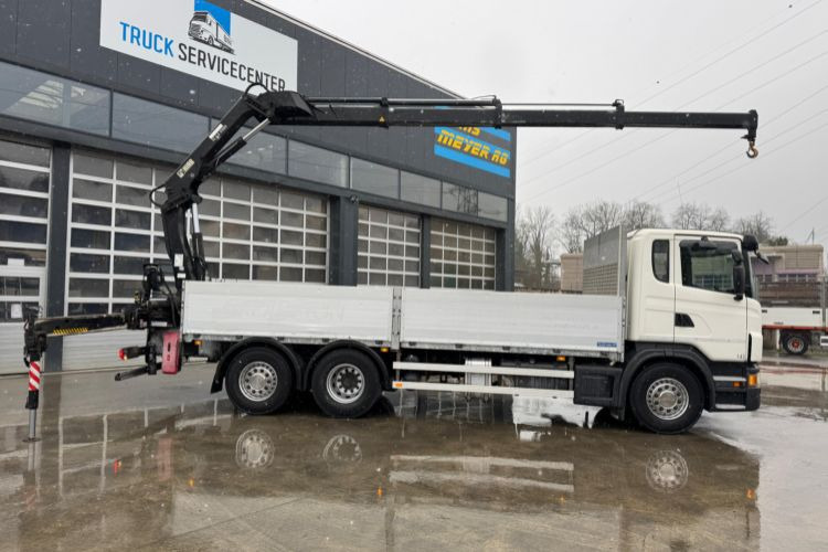 Scania G440 6x2 Hiab 166-3 - Kamion me vinç, Kamion vetëshkarkues: foto 4 Scania G440 6x2 Hiab 166-3 - Kamion me vinç, Kamion vetëshkarkues: foto 4