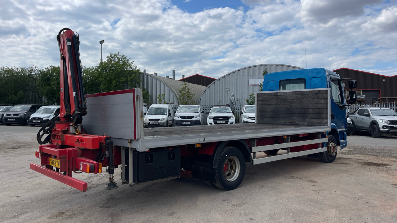 DAF LF 45.210 - Kamion me karroceri të hapur, Kamion me vinç: foto 4 DAF LF 45.210 - Kamion me karroceri të hapur, Kamion me vinç: foto 4