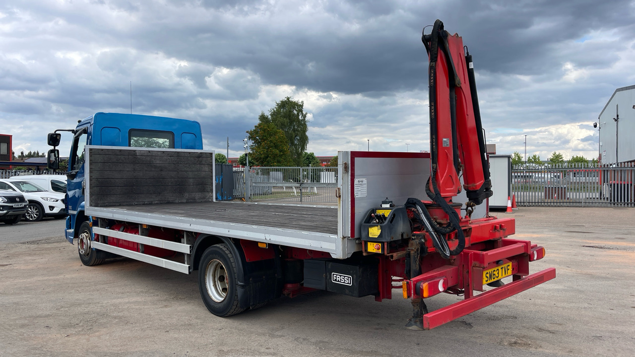 DAF LF 45.210 - Kamion me karroceri të hapur, Kamion me vinç: foto 3 DAF LF 45.210 - Kamion me karroceri të hapur, Kamion me vinç: foto 3