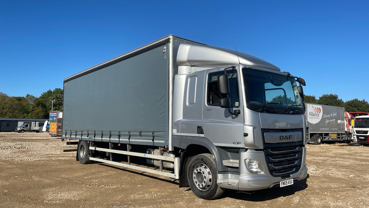 Daf CF 260 - Kamion me tendë: foto 1 Daf CF 260 - Kamion me tendë: foto 1