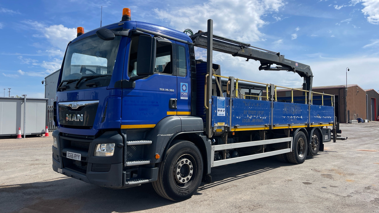 MAN TGS 26.360 - Kamion me karroceri të hapur, Kamion me vinç: foto 2 MAN TGS 26.360 - Kamion me karroceri të hapur, Kamion me vinç: foto 2