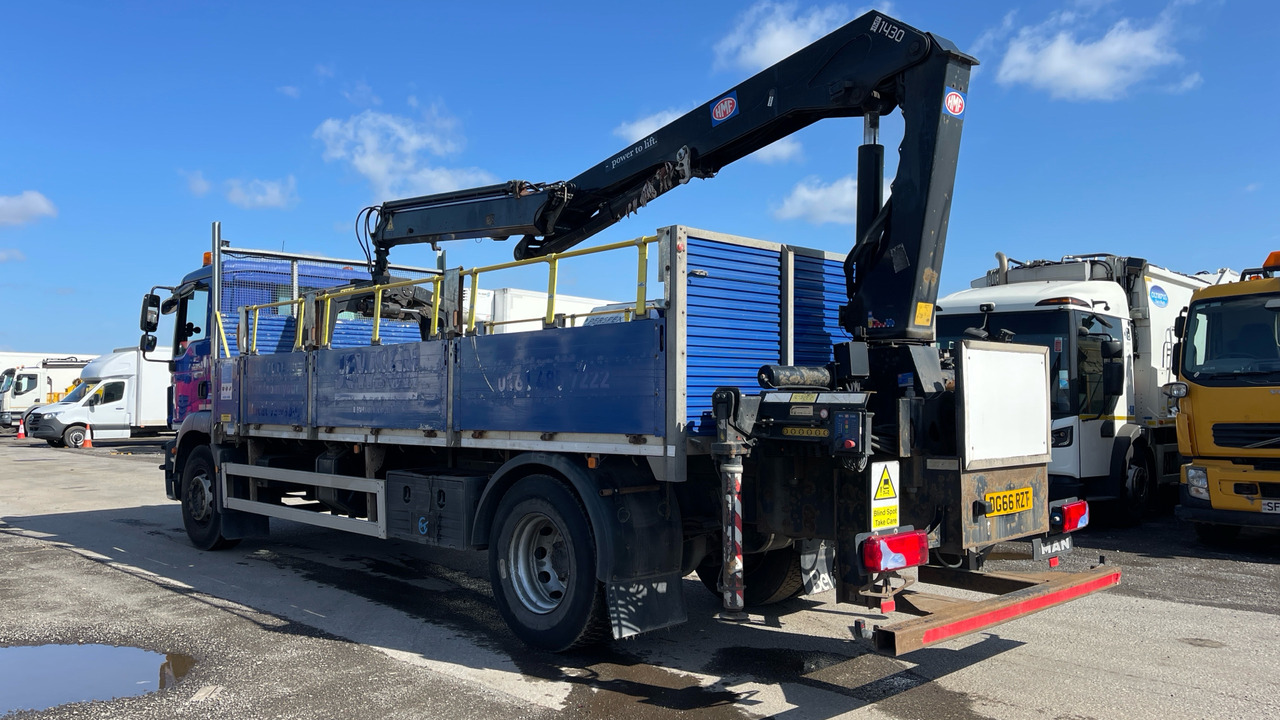 Man TGM 18.250 - Kamion me karroceri të hapur, Kamion me vinç: foto 3 Man TGM 18.250 - Kamion me karroceri të hapur, Kamion me vinç: foto 3