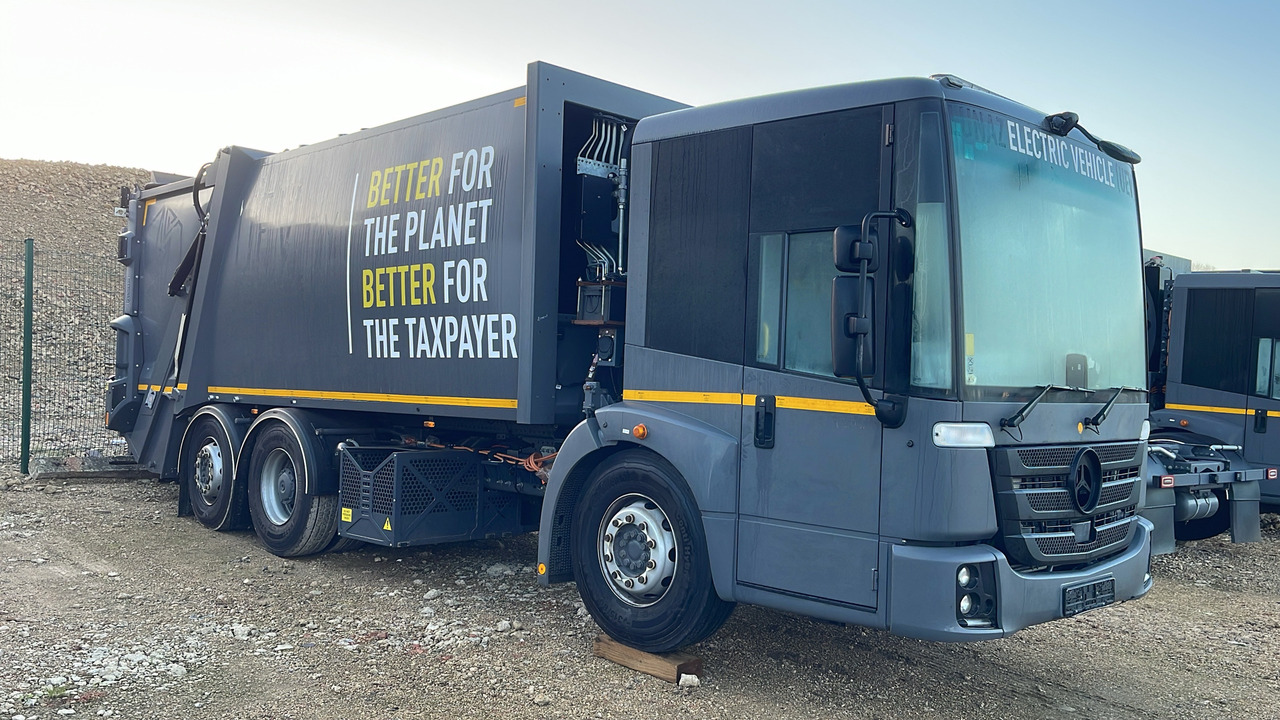 Mercedes-Benz Econic - Kamion mbeturinash: foto 1 Mercedes-Benz Econic - Kamion mbeturinash: foto 1