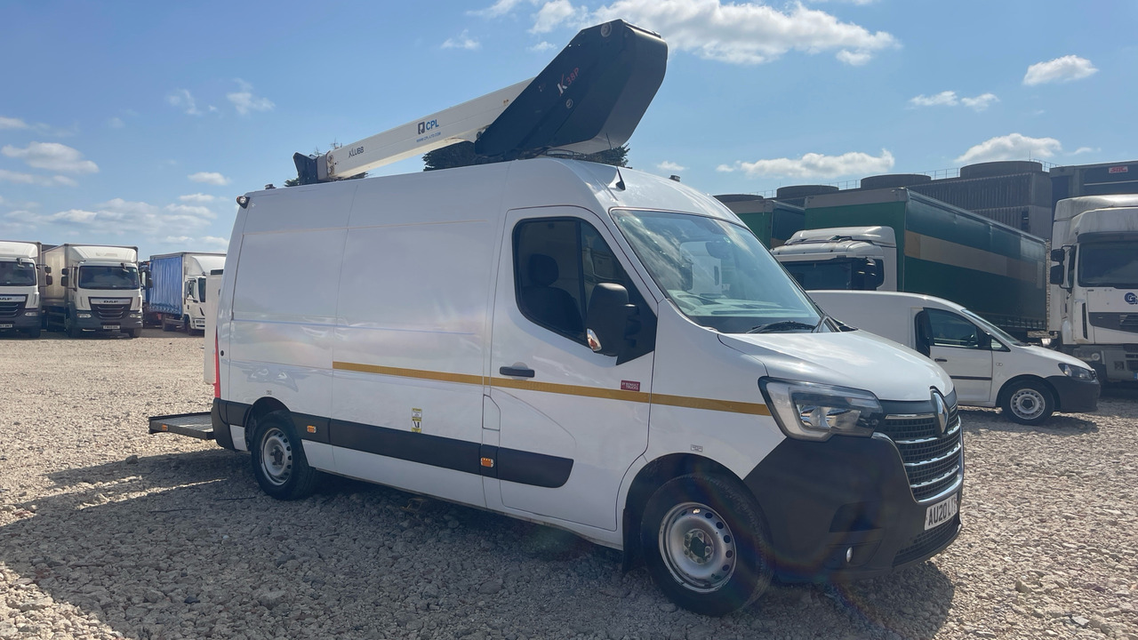 Renault Master - Platformë ajrore e montuar në kamion: foto 1 Renault Master - Platformë ajrore e montuar në kamion: foto 1