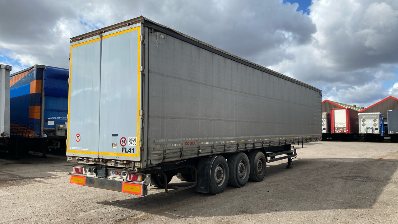 KOGEL CURTAINSIDE EUROLINER - Rimorkio: foto 5 KOGEL CURTAINSIDE EUROLINER - Rimorkio: foto 5