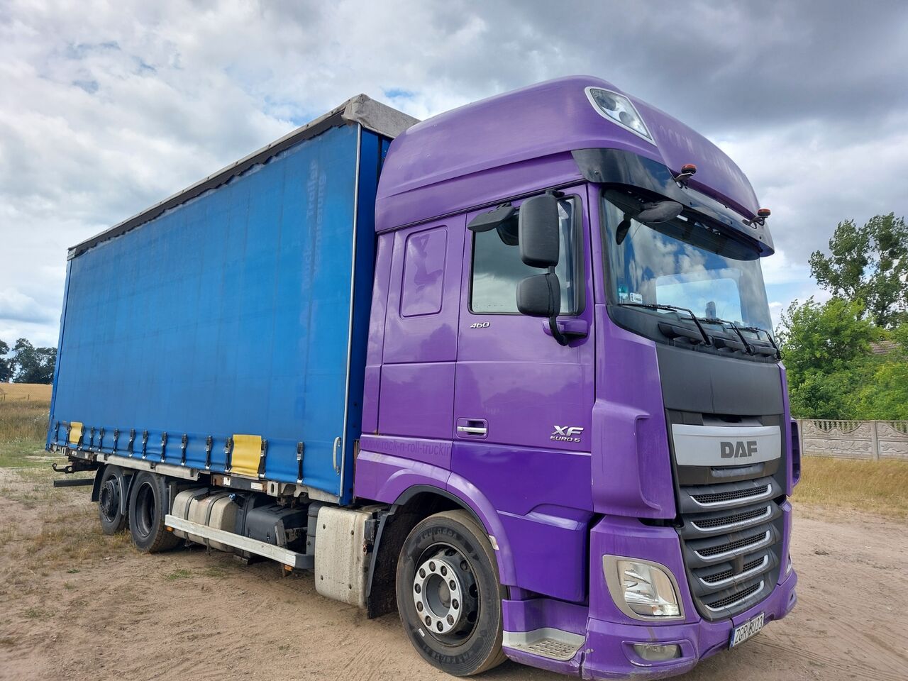 DAF XF 106 BDF JUMBO - Kamion me tendë: foto 2 DAF XF 106 BDF JUMBO - Kamion me tendë: foto 2