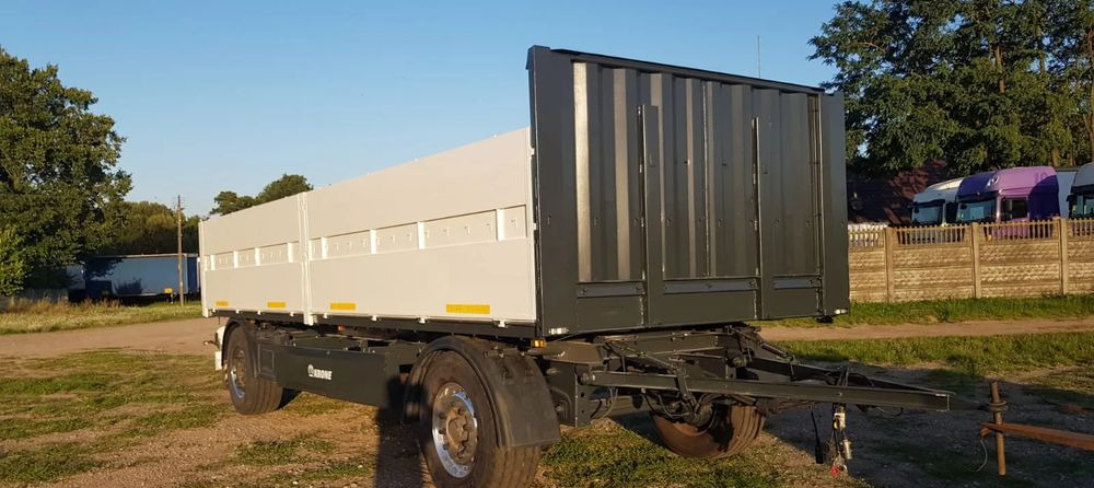 Krone Budowlana Skrzynia Odnowiona - Rimorkio e hapur/ Platformë: foto 1 Krone Budowlana Skrzynia Odnowiona - Rimorkio e hapur/ Platformë: foto 1