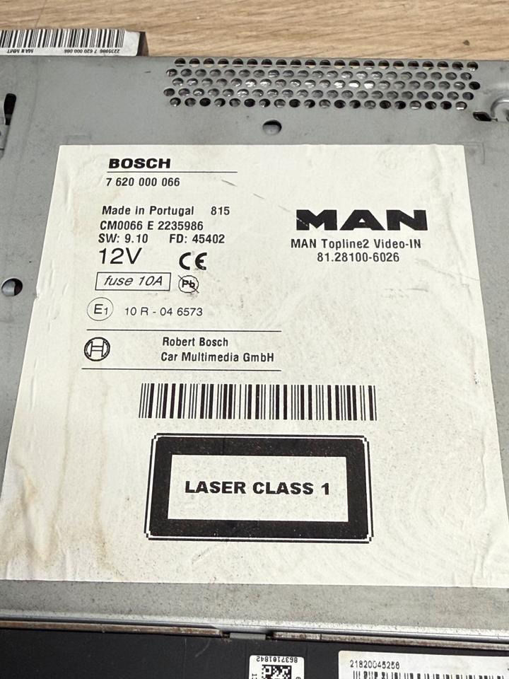 MAN BOSCH Multimedia Radio 81.28100-6026 - Sistemi i lundrimit për Kamioni: foto 3 MAN BOSCH Multimedia Radio 81.28100-6026 - Sistemi i lundrimit për Kamioni: foto 3
